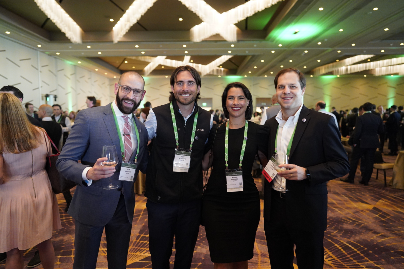 Ontra's team pic with four employees 