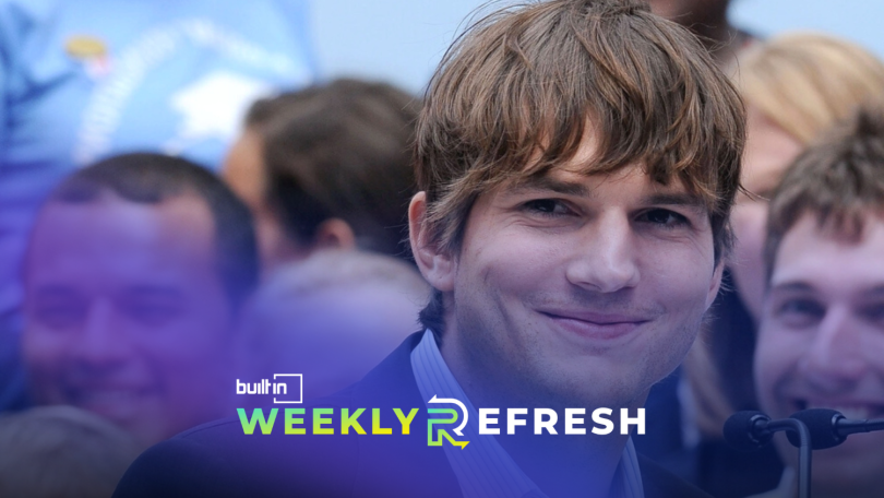 Ashton Kutcher at an awards ceremony. | Photo: Shutterstock