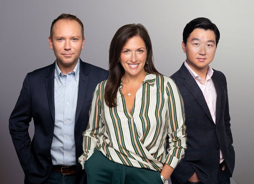 Laika’s co-founders pose for a group photo