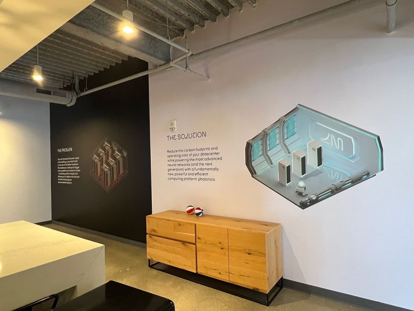 Inside of the Lightmatter office