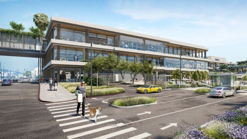 Los Angeles a new Google office is going up where the Westside Pavillion sits now