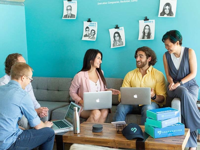 Aihui Ong collaborates with Brock Meltzer and the SnackNation team