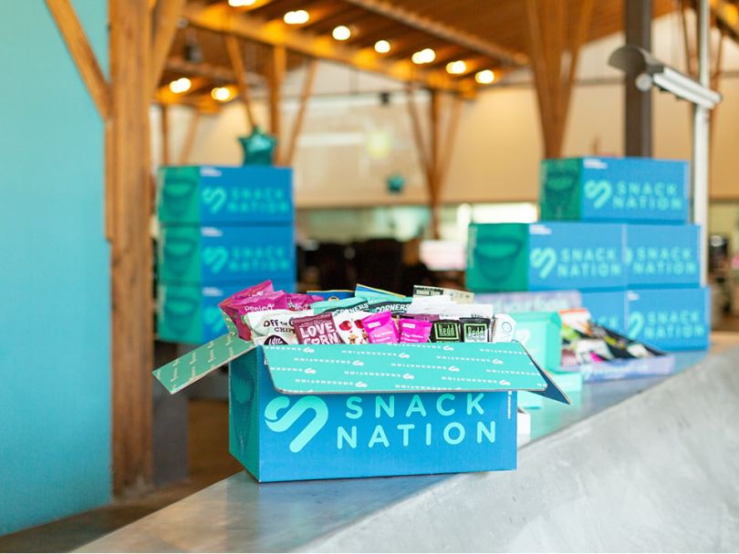 Inside Snack Nation's office