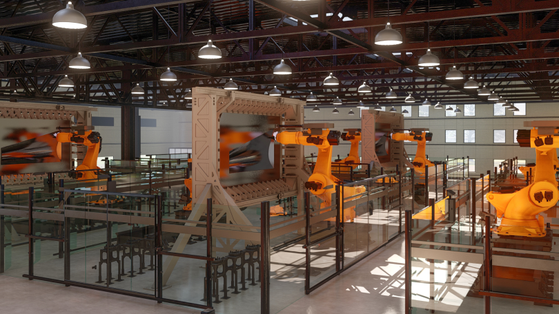 machina labs manufcaturing floor