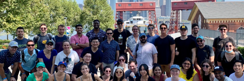 MaestroQA team member group photo outside