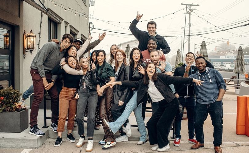 MaestroQA team photo outside