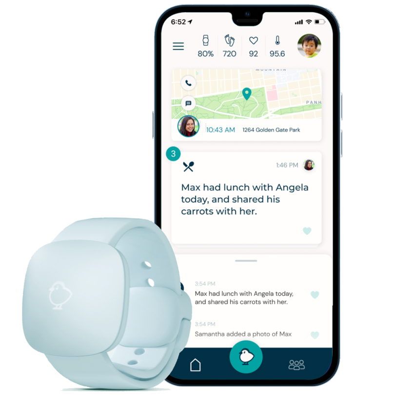 Littlebird wearable and app