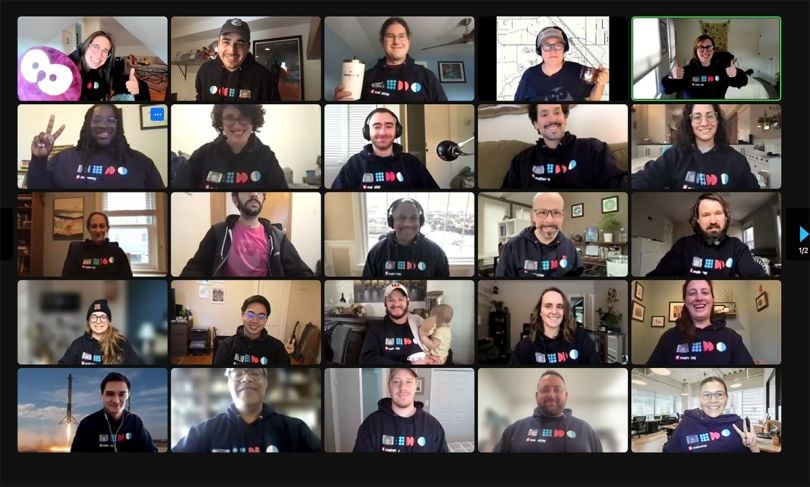 Mainstay team video call