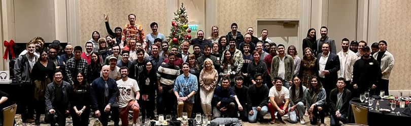 Miso Robotics holiday team photo