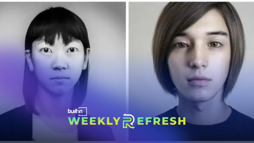 Aiko (left) and Aiden (right) are Codeword's new AI interns. | Image: Codeword