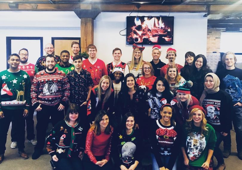 Neighborhoods.com Chicago holiday party 2017