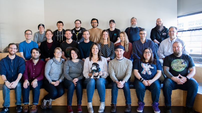 Nerdery team members in group photo
