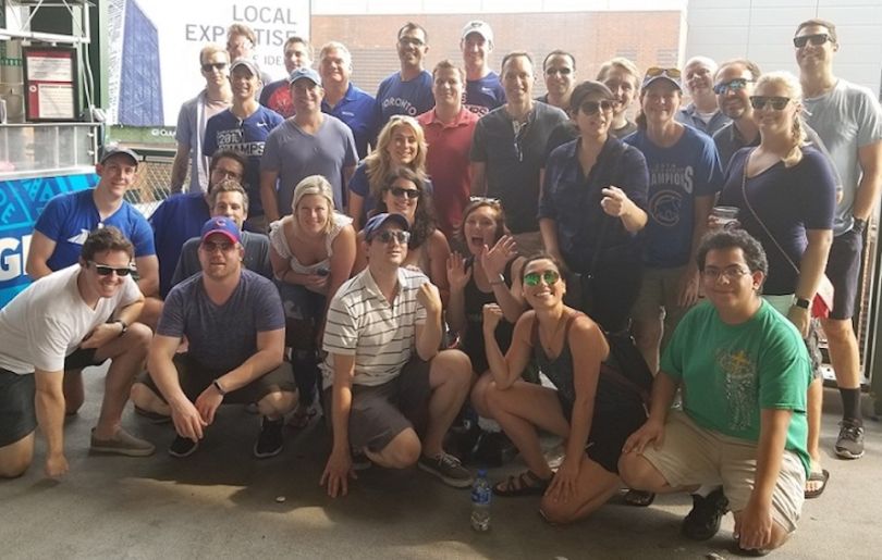 Networked Insights team photo at outing