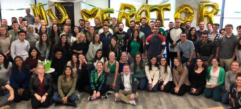 Numerator's team in a group photo