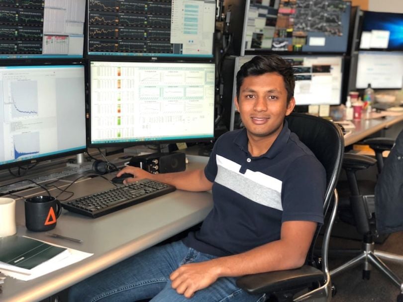 Optiver Chicago tech company campus recruiting