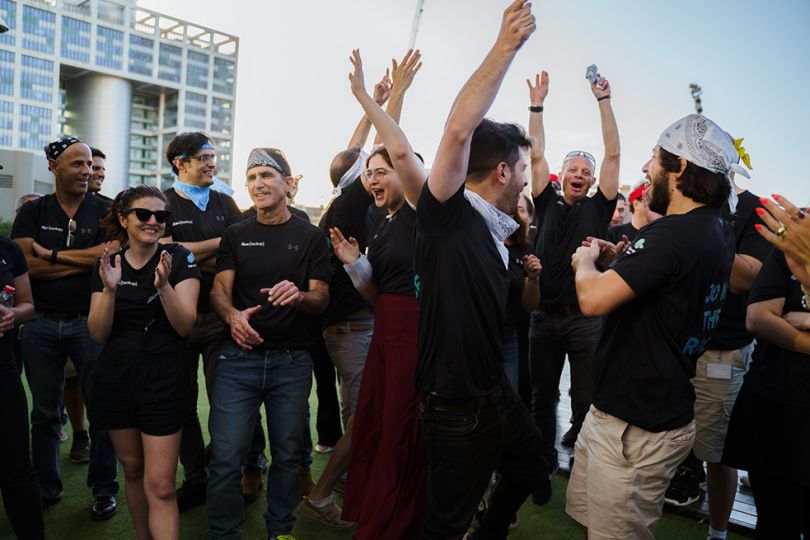 OwnBackup team members celebrating