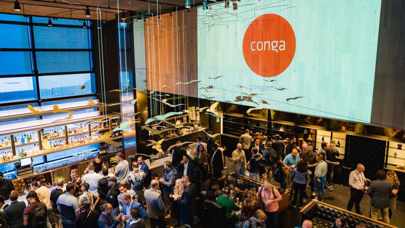 A buzzy Conga event. 
