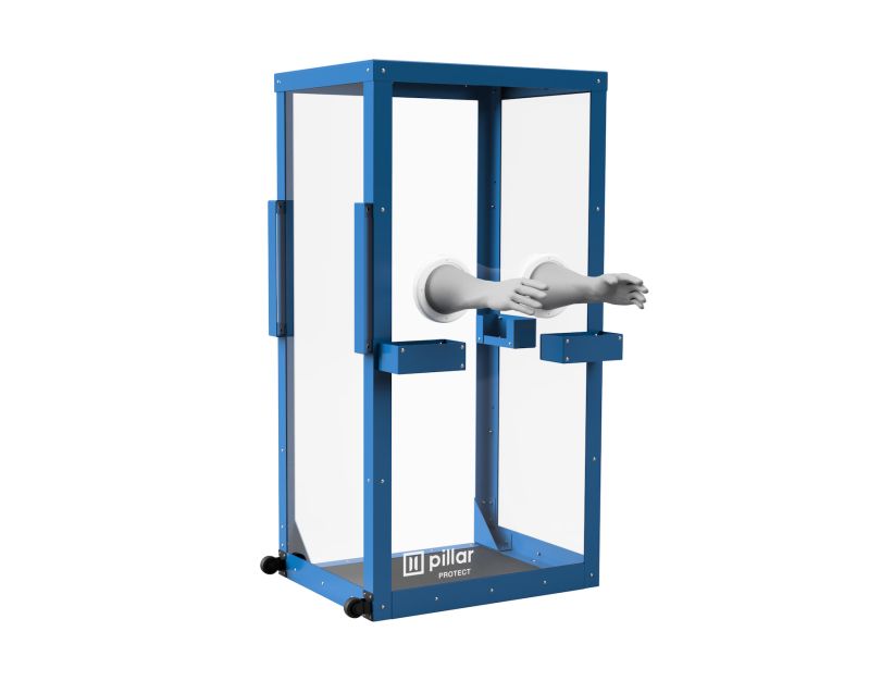 Pillar Booth Testing Booth Mock Render
