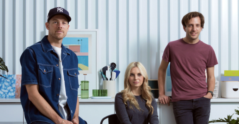 Emmett Shine, Suze Dowling, Nick Ling, Pattern Brands' co-founders