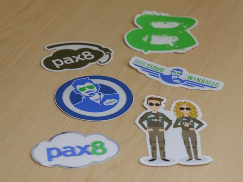 Pax8 logos
