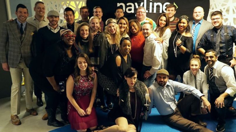 PayLine Data Chicago team holiday party 2017