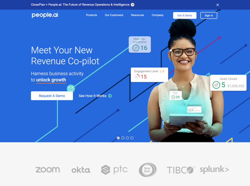 People.ai machine learning companies San Francisco