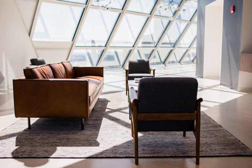 Couches in Punchkick Interactive office