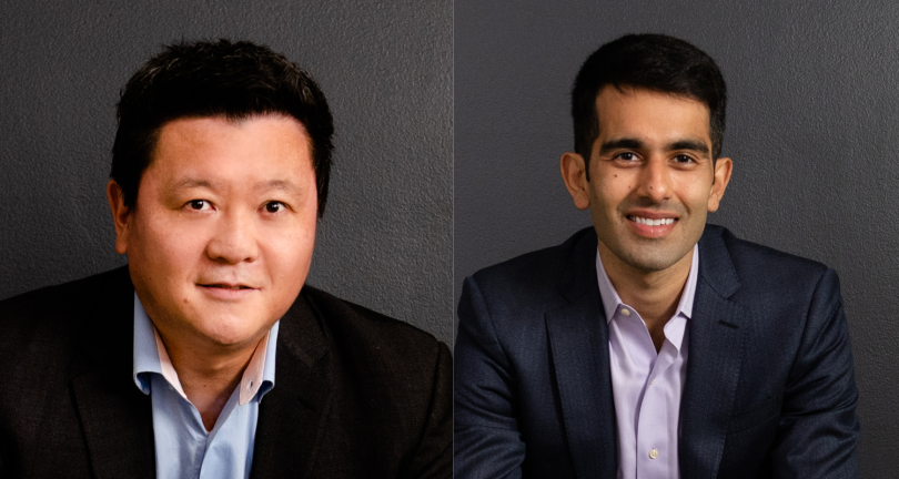 John Rhow, left is the executive chairman and president of Redaptive. Arvin Vohra, right is the company’s CEO.
