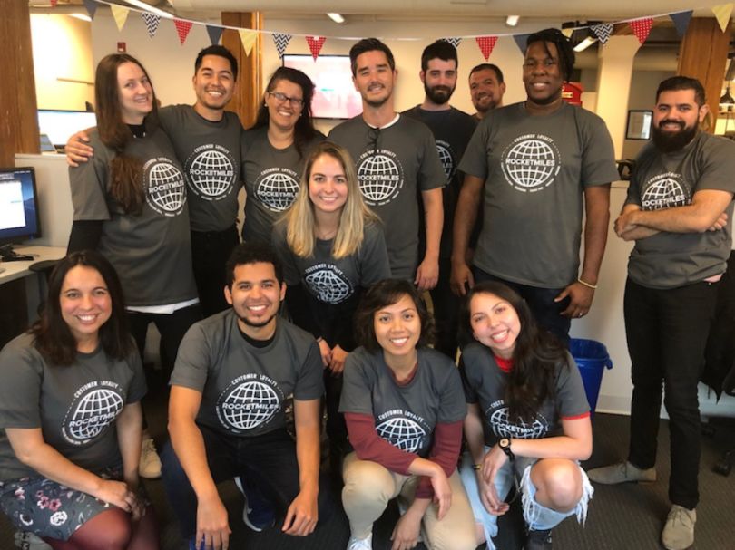 Rocketmiles team in group photo