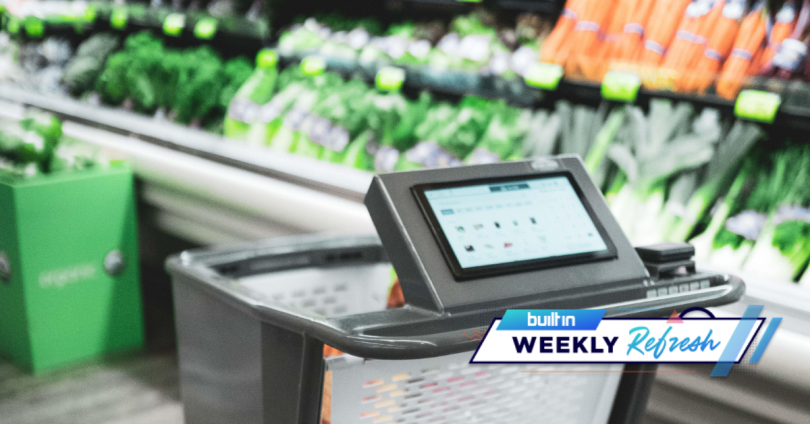 the veeve smart cart product interface