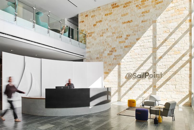 Lobby at the SailPoint office