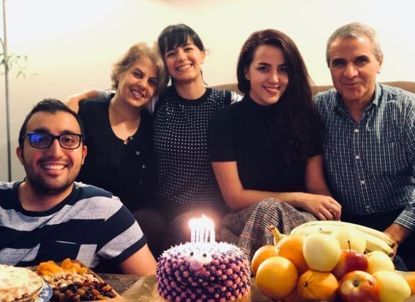 Sayena Majlesein family