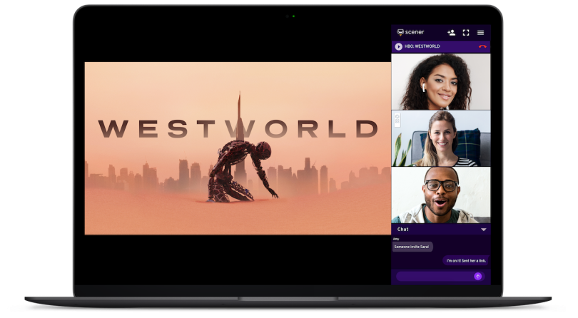 Seattle-based Scener partnered with HBO to let users host virtual streaming parties