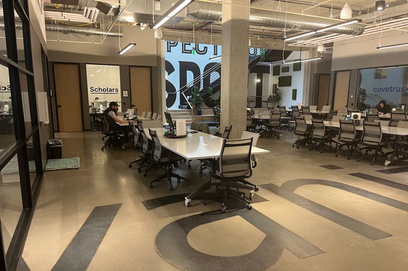 Inside of Scholars office