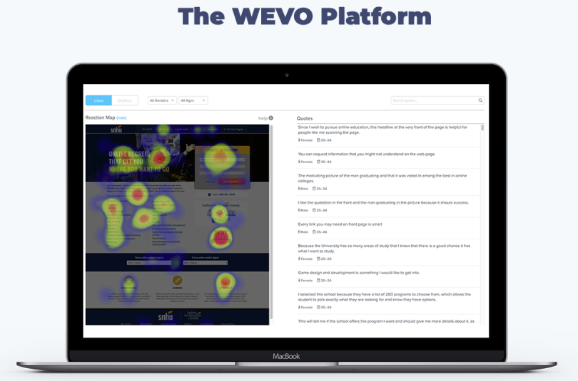 heat map screenshot