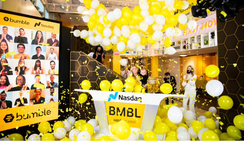 Austin-based Bumble has gone public, stock is soaring