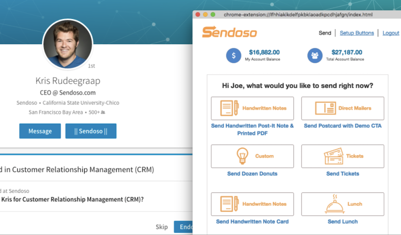 Following the latest raise, the rewards platform has its sights set on expanding overseas. Sendoso plans to open its new European headquarters in Ireland by the end of the year.