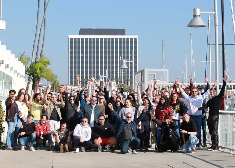 See Tickets team member group photo outside