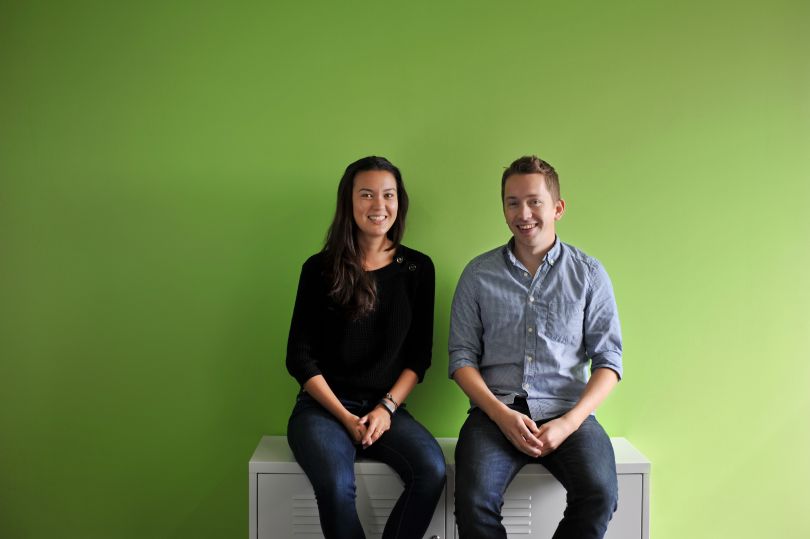Shippo Founders Laura Behrens Wu and Simon Kruez.
