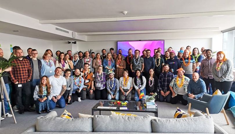 Signifyd team photo in the office
