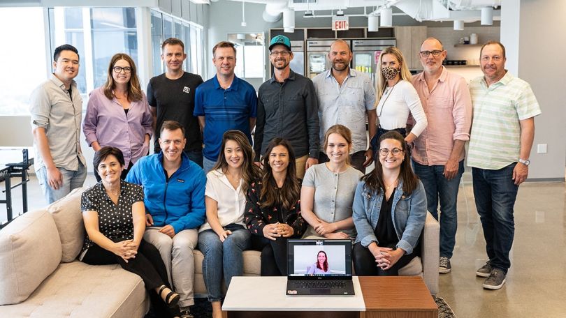 Slickdeals team photo in the office