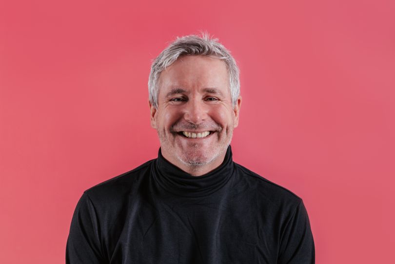 Zappi co-founder and CEO Steve Phillips is pictured against a pink background