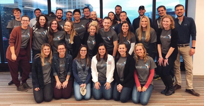 StratEx staff in group photo