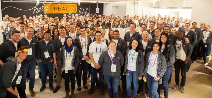 Strata Decision Technology team in large group photo