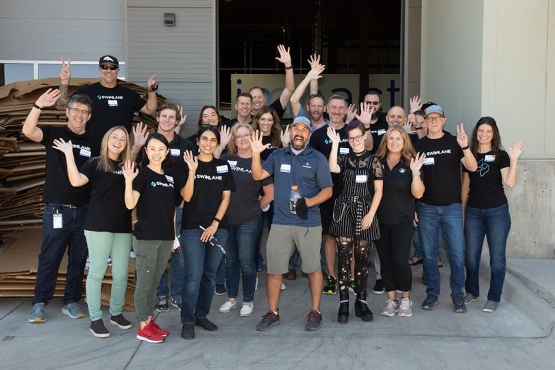 Swimlane group photo