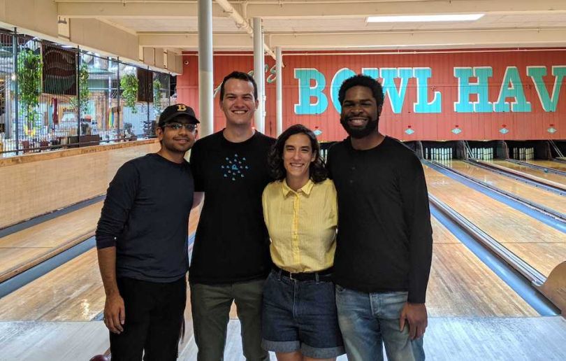 Tamr team bowling