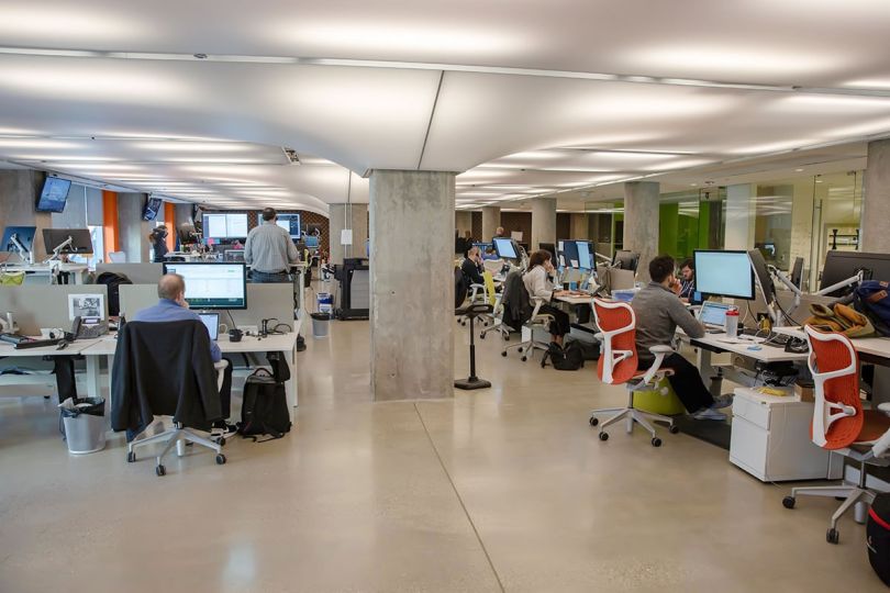 Inside of Tastytrade office
