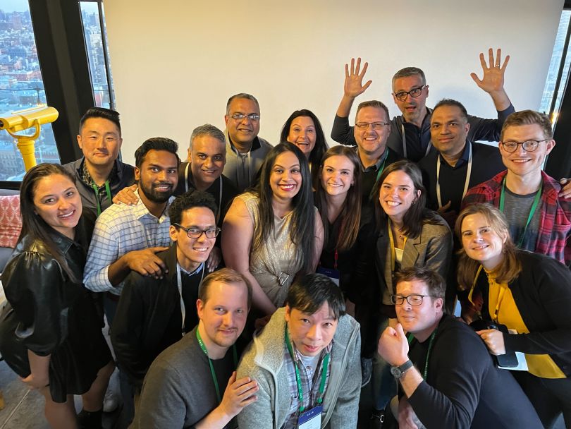 CAIS's technology team posing for a photo.