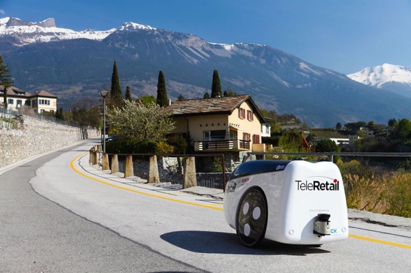 TeleRetail robotics delivery companies San Francisco