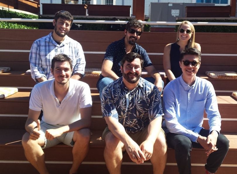 Tempus data team photo outdoors